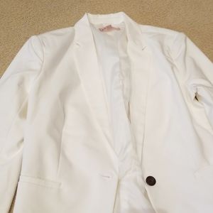 Philosophy white blazer